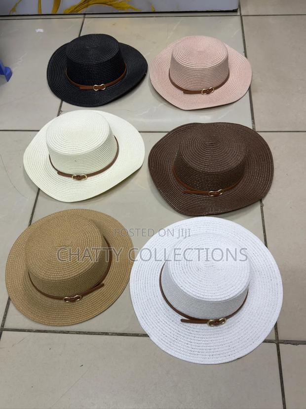 Classy Ladies Boater Hats / Beach Hats - thumbnail 2