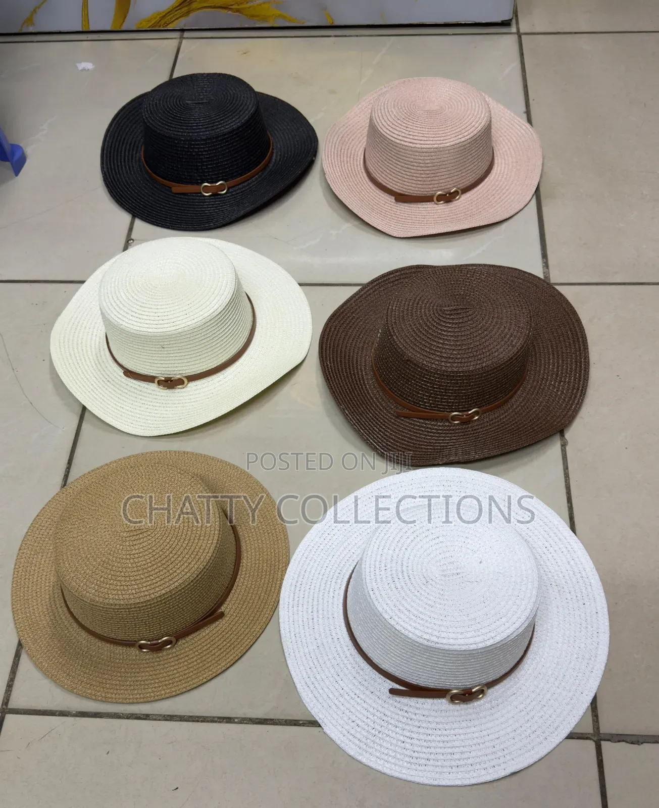 Classy Ladies Boater Hats / Beach Hats