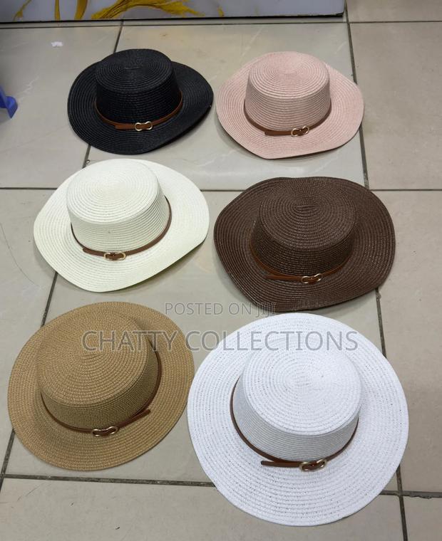Classy Ladies Boater Hats / Beach Hats - thumbnail 3