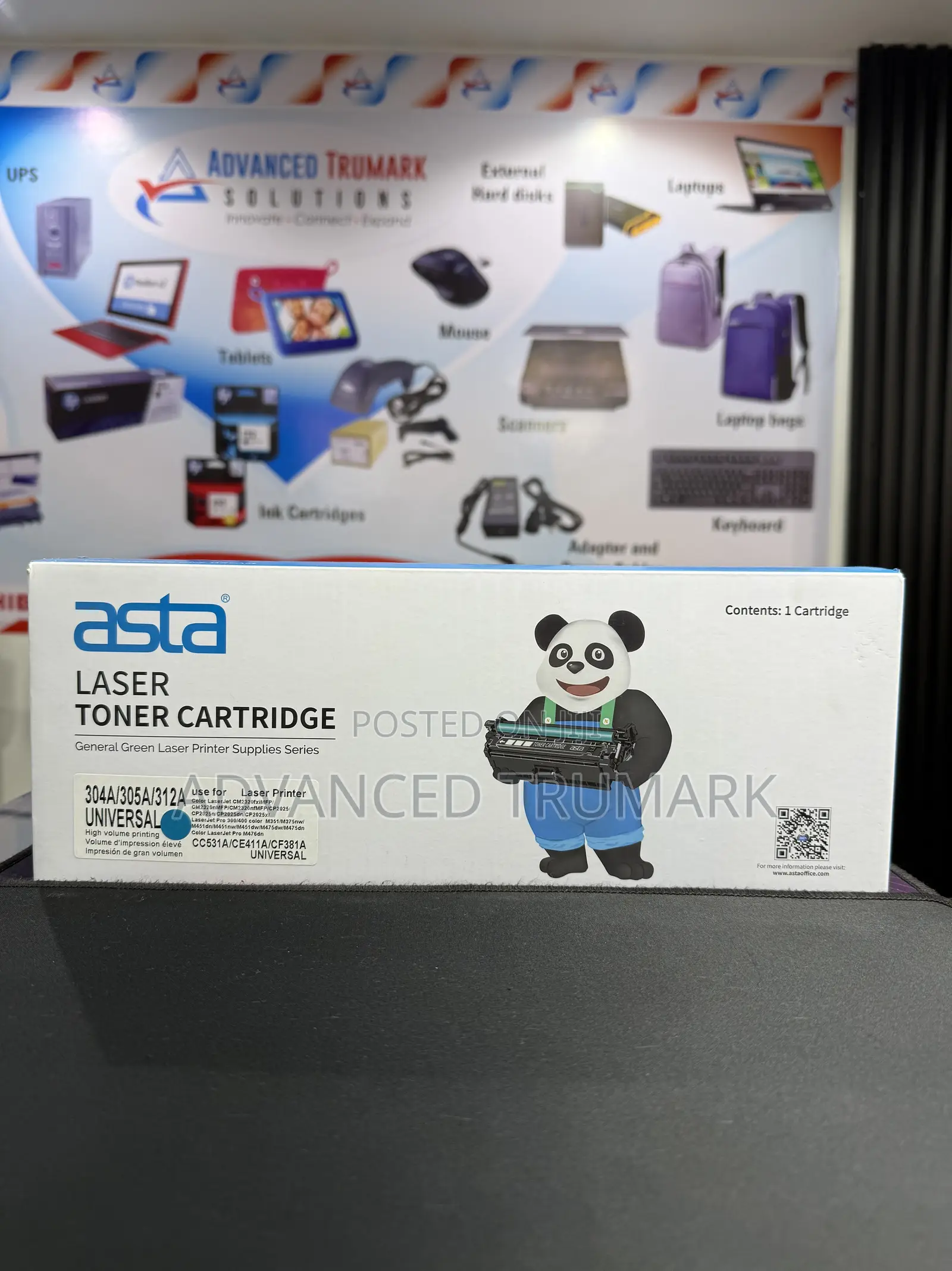 304a/305a/312a Asta Universal Toner(Cyan)