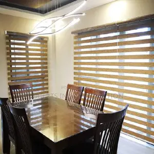 Office-Ready Zebra Blinds