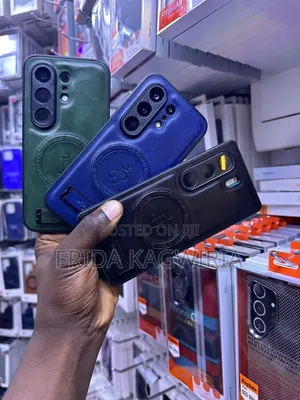 Tecno Camon 50 Pro Leather Back Cover With Adjustable Stand