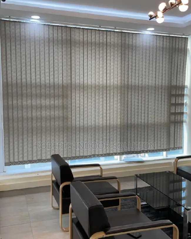 Natural Texture Vertical Blinds