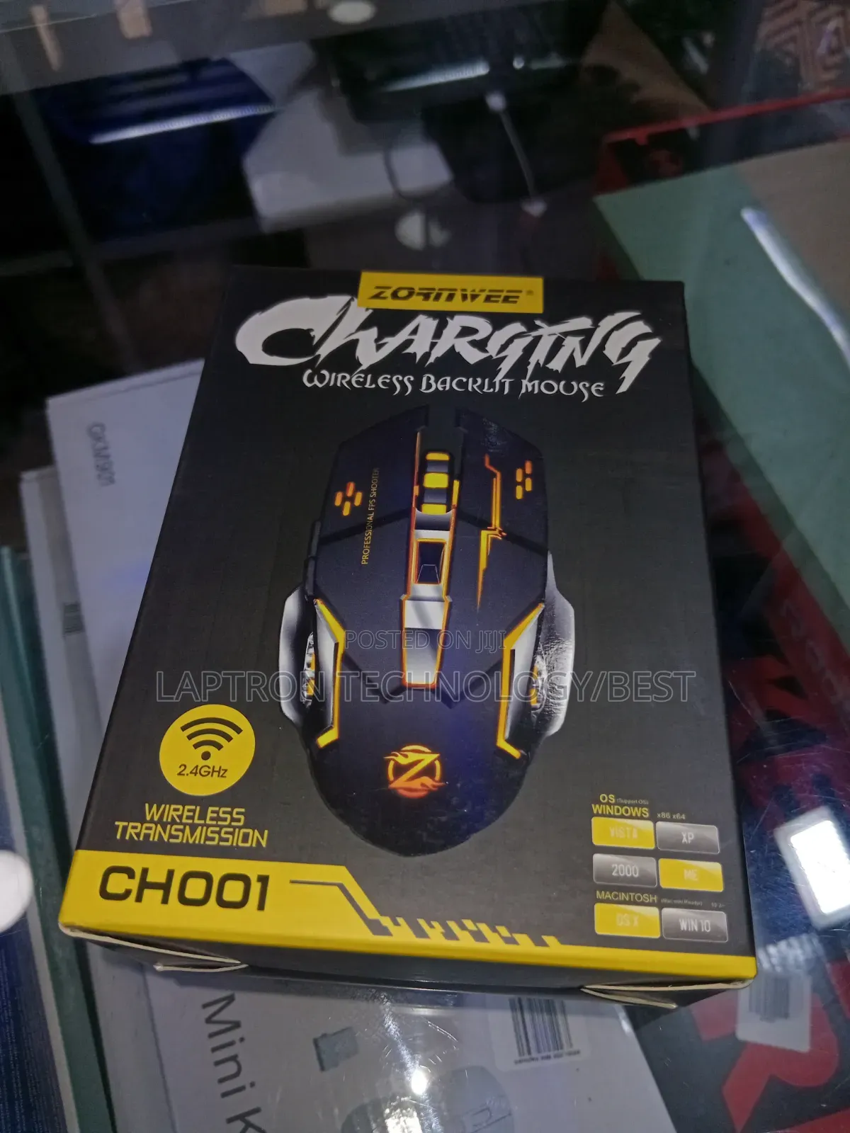 Wireless Backlit Mouse
