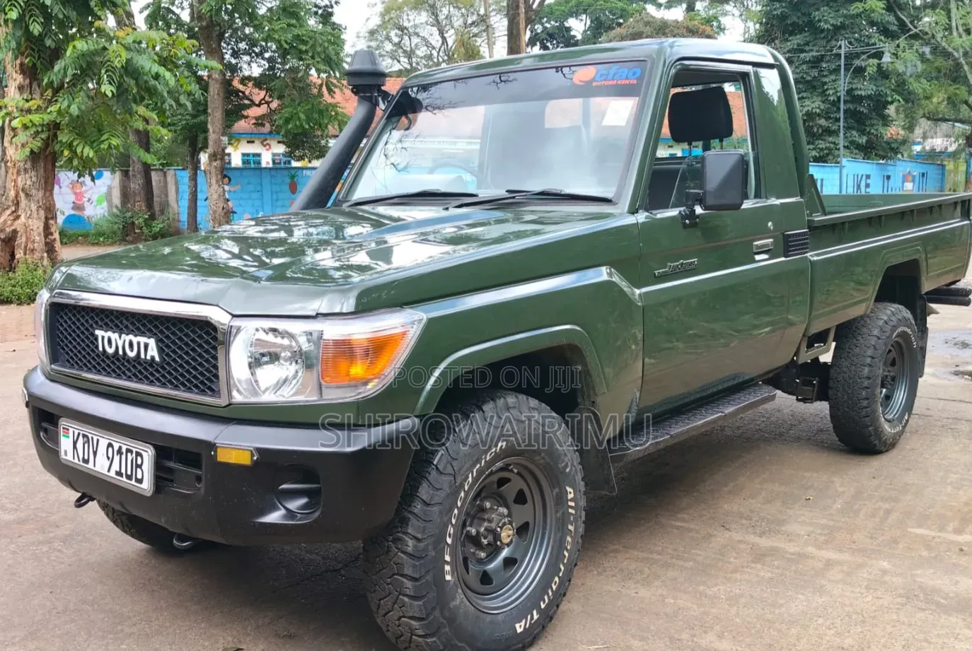 Toyota Land Cruiser 2008 Green