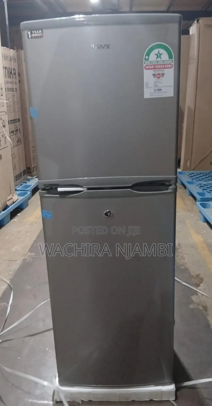 Oryx Mika 138 Litres Double Door Refrigerator
