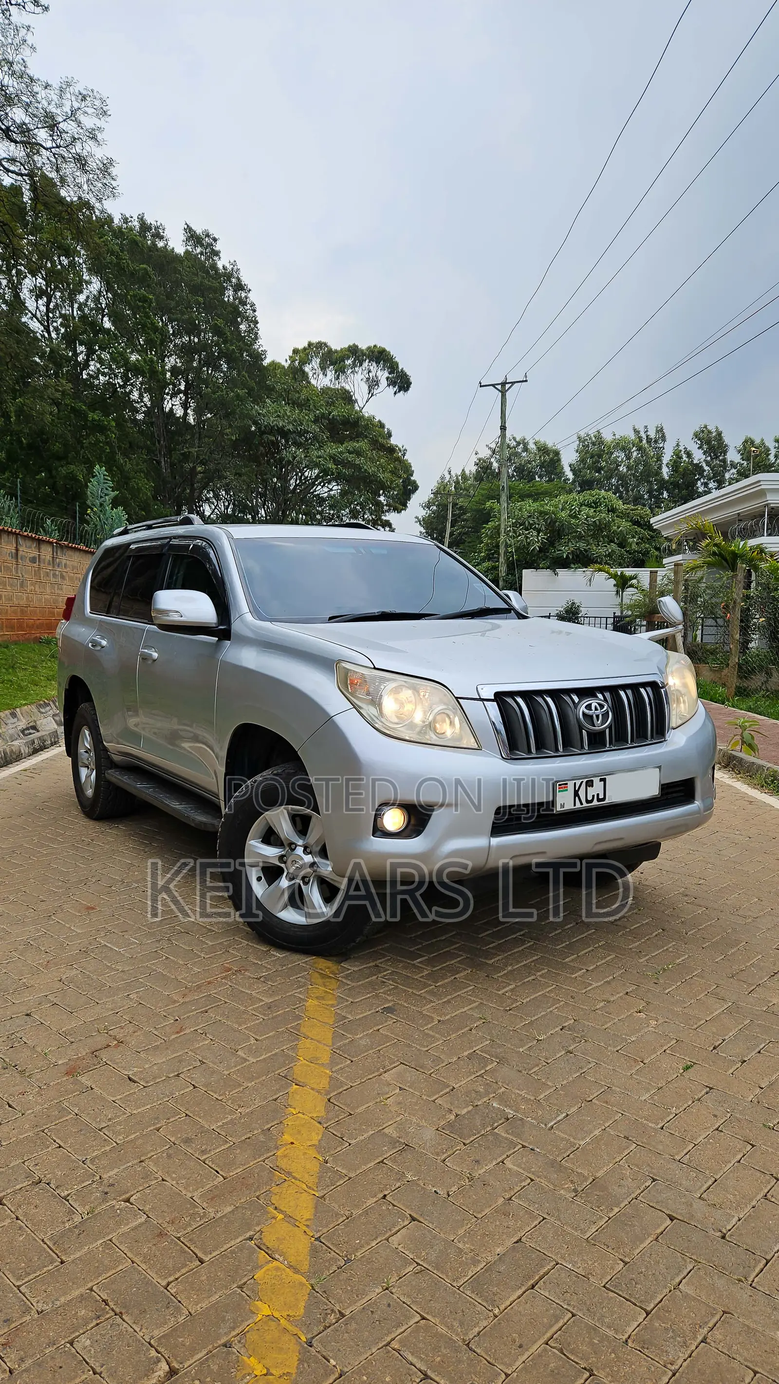 Toyota Land Cruiser 2009 Silver