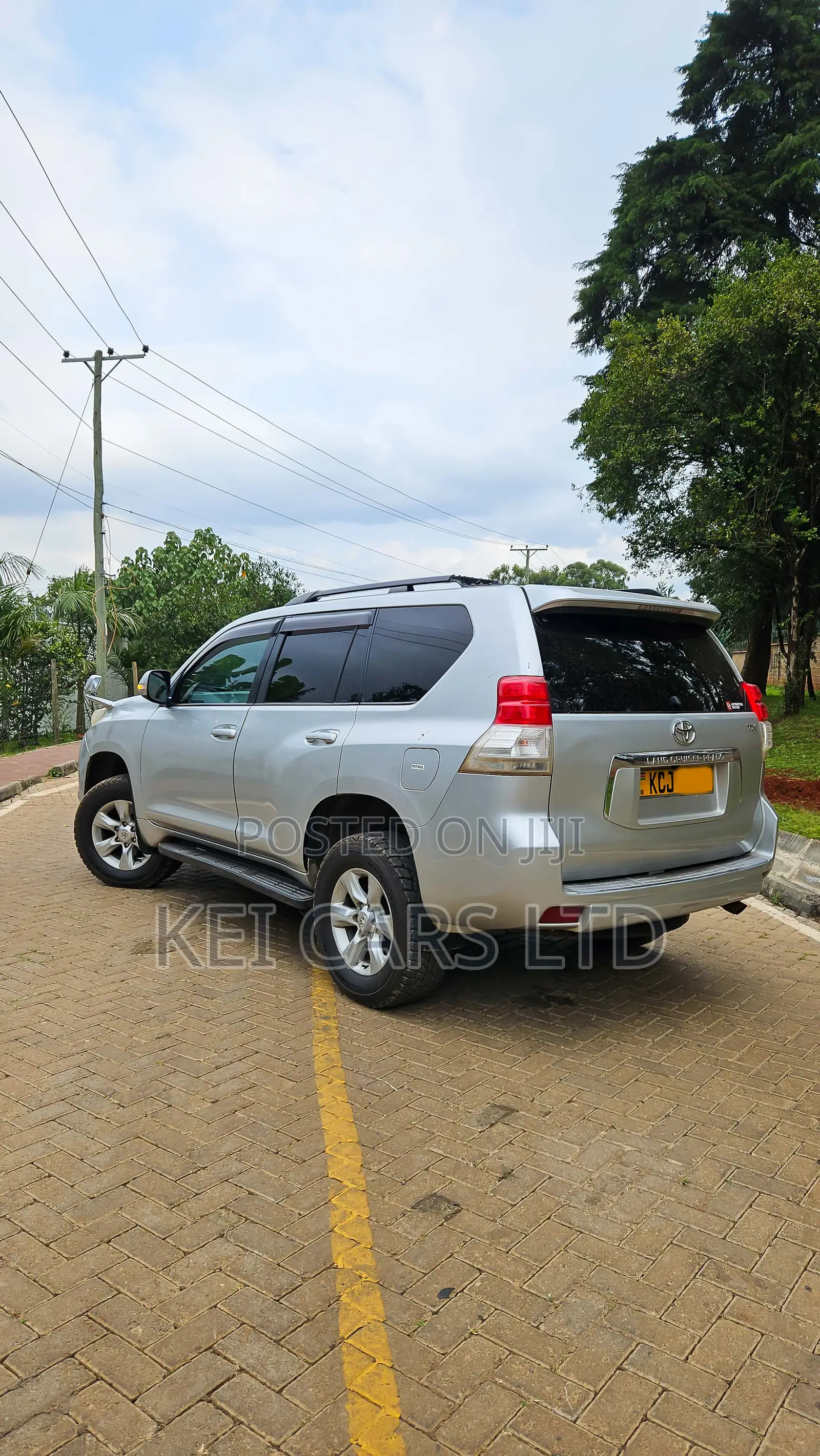 Toyota Land Cruiser 2009 Silver