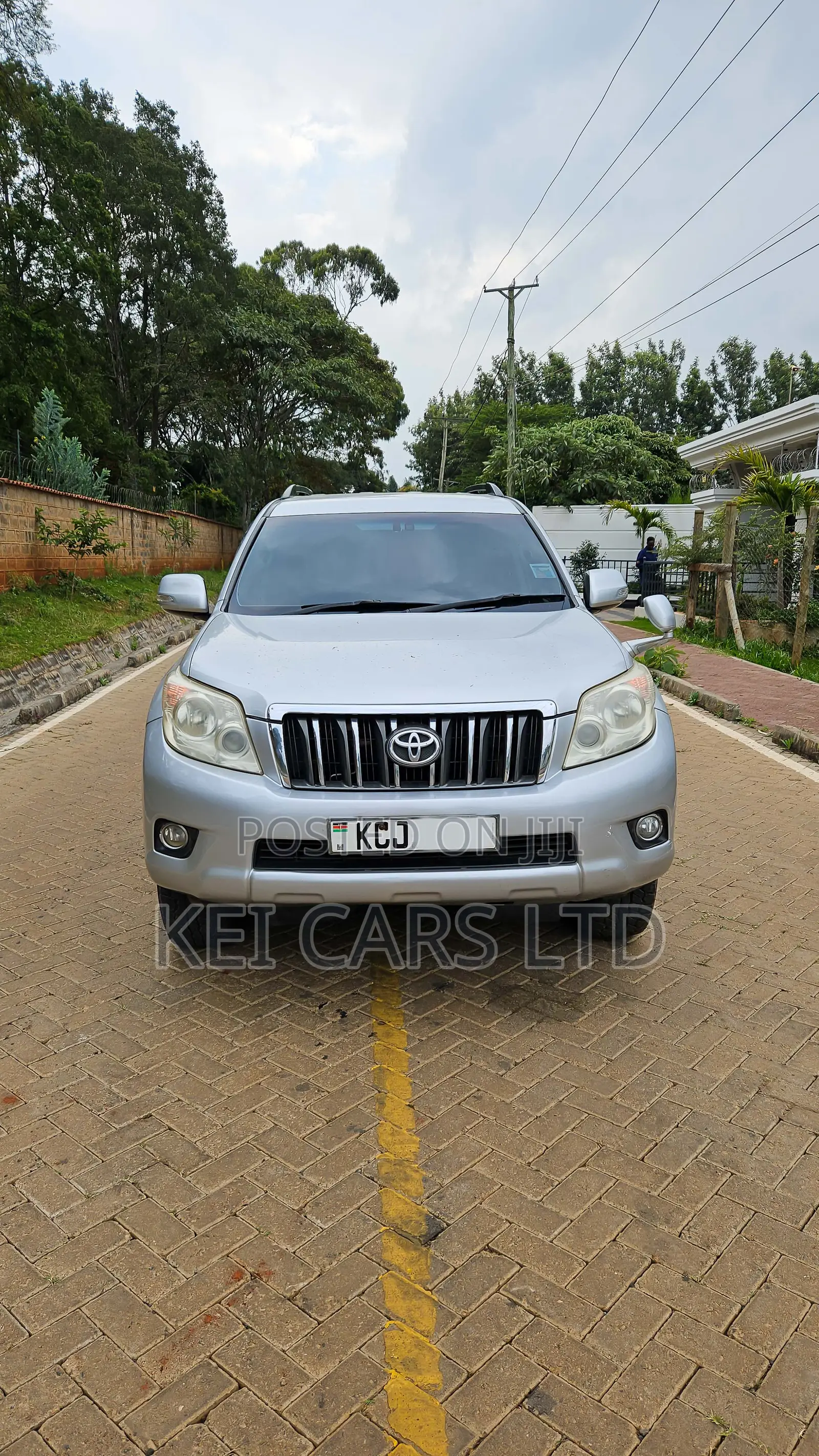Toyota Land Cruiser 2009 Silver