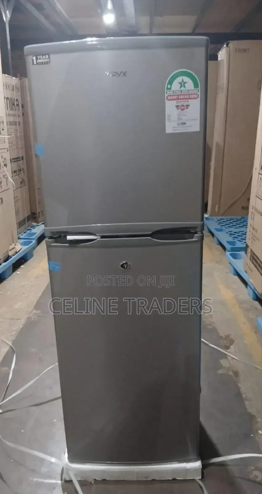 Mika Oryx 138l Double Door Refrigerator