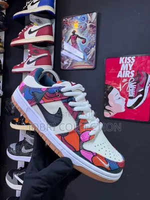Nike Sb Dunk Low Pro X Parra "Abstract Art" Sneakers