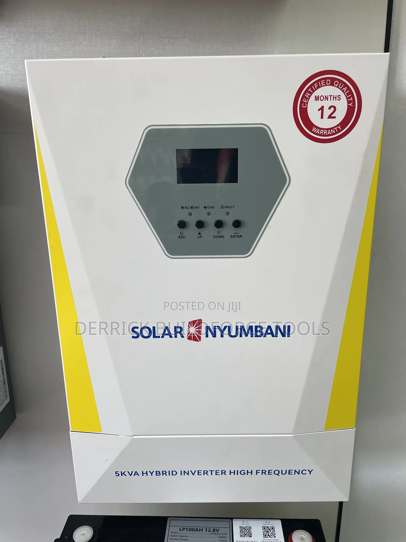 Hepu High Frequency Solar Inverter 6.2kw/KWH 48v