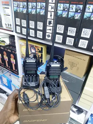 Baofeng Uv82 Dual Band Radio With Charger And Earpiece