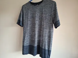 Men's Grey Performance Sports T-Shirt