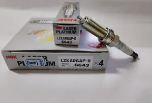 Genuine Laser Iridium Sparkplugs Part No Lzkar6ap - 11, 6643 Renault
