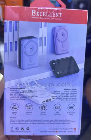 Excellent Magnetic Wireless Powerbank.