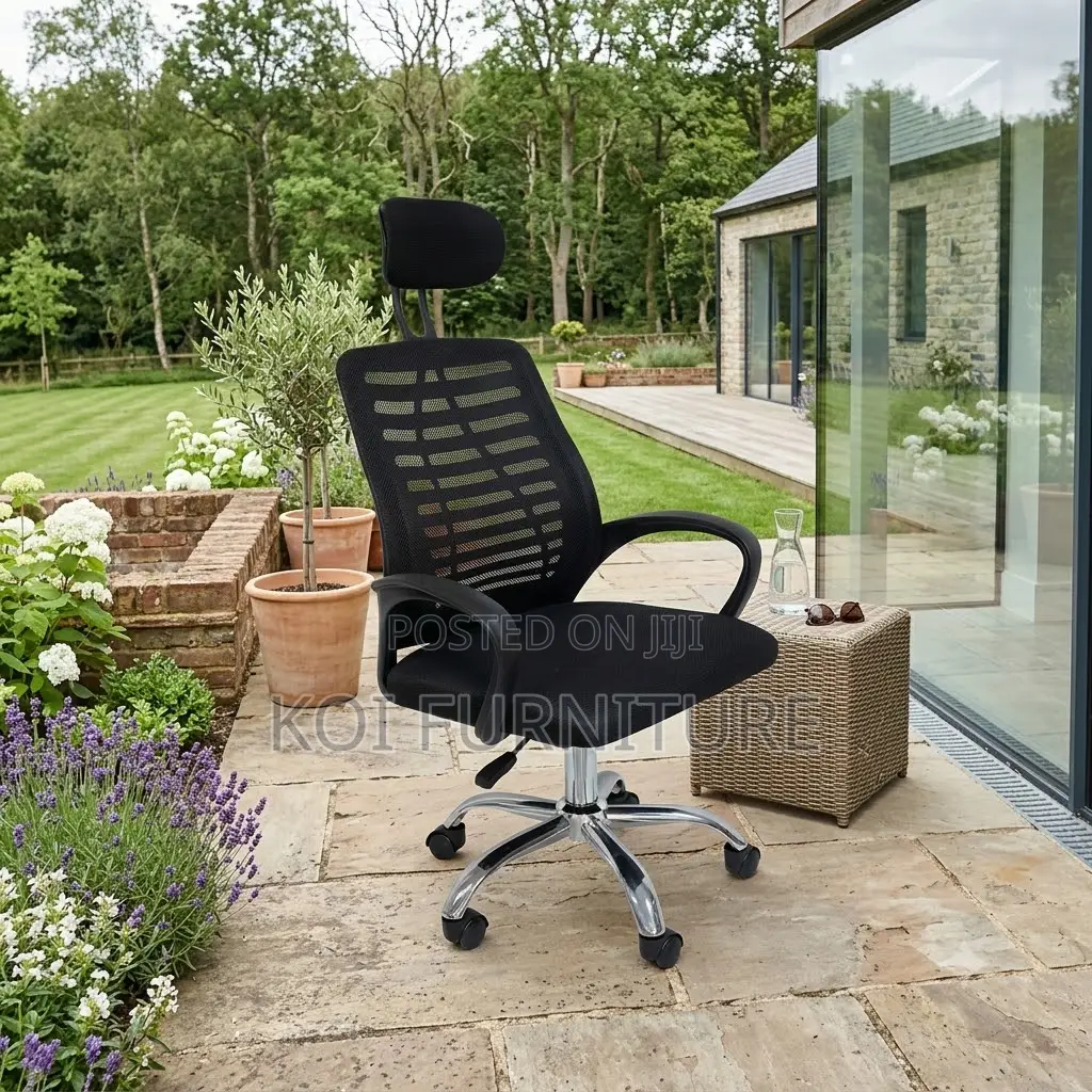 Office Chairs; Ergonomic Swivel Headrest Adjustable Office Chairs