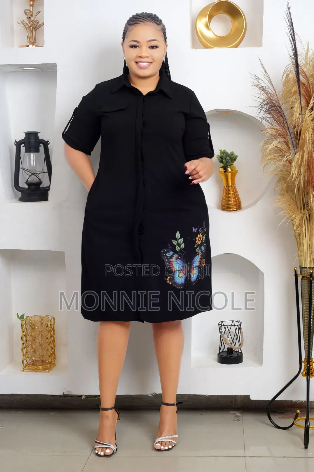 Casual Black Shirt Dress Styles for Funerals