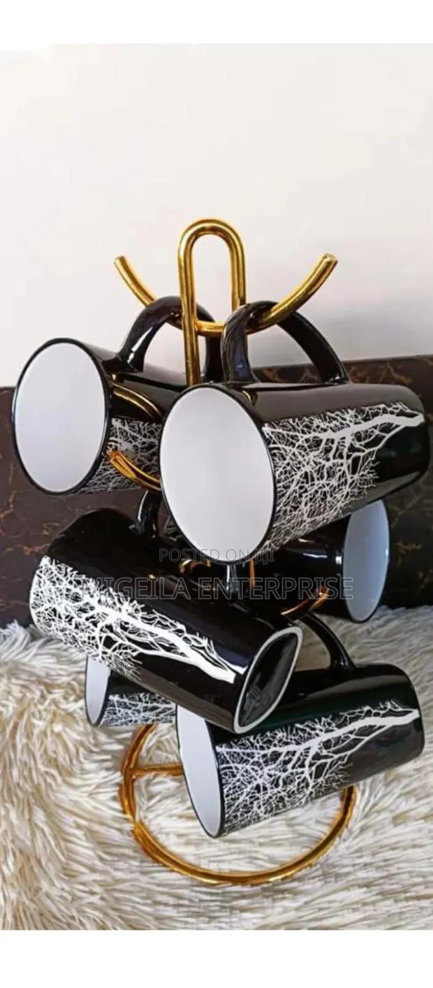 Black Ceramic Cups/Mugs