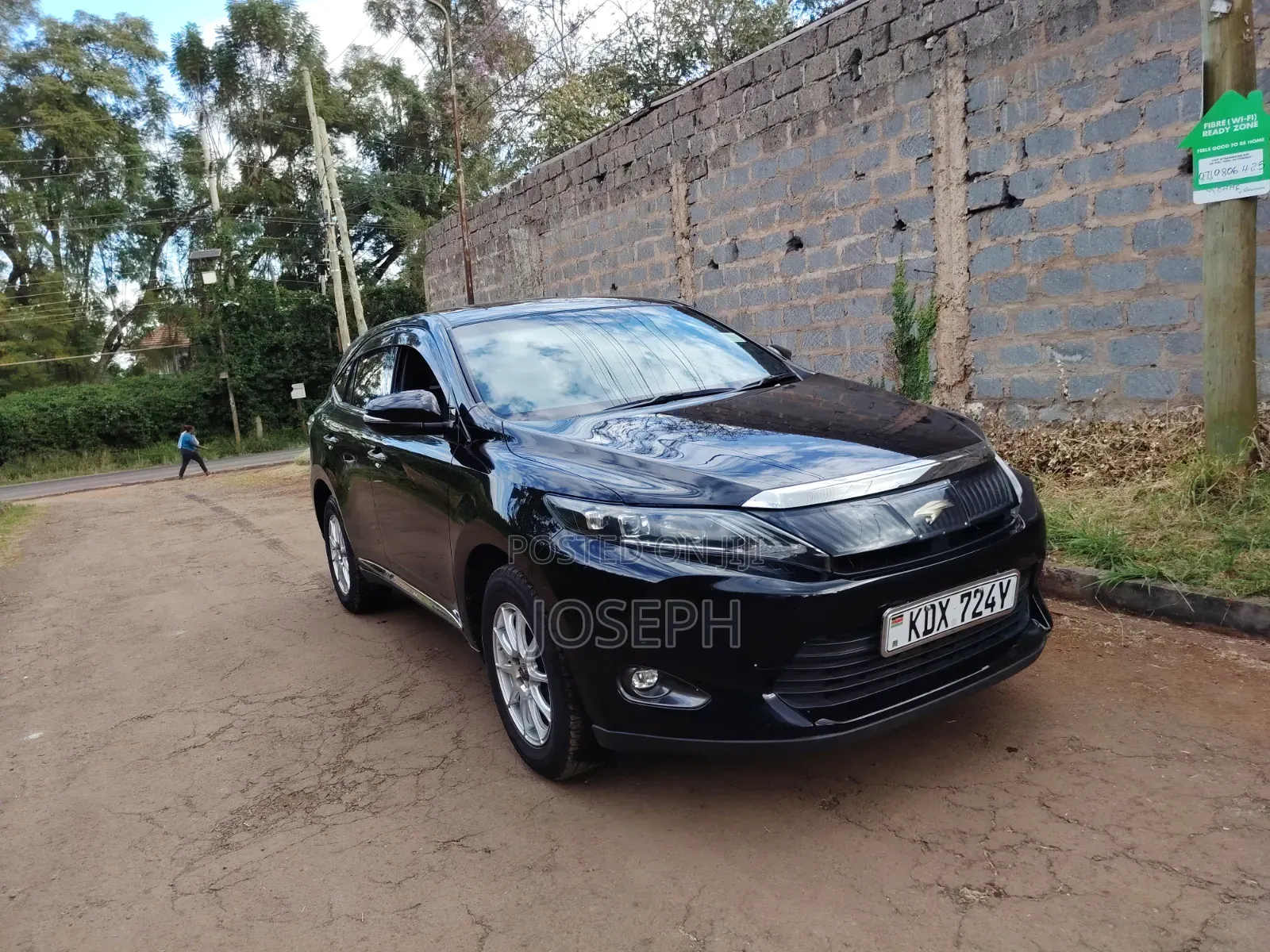 Toyota Harrier 2017 Black