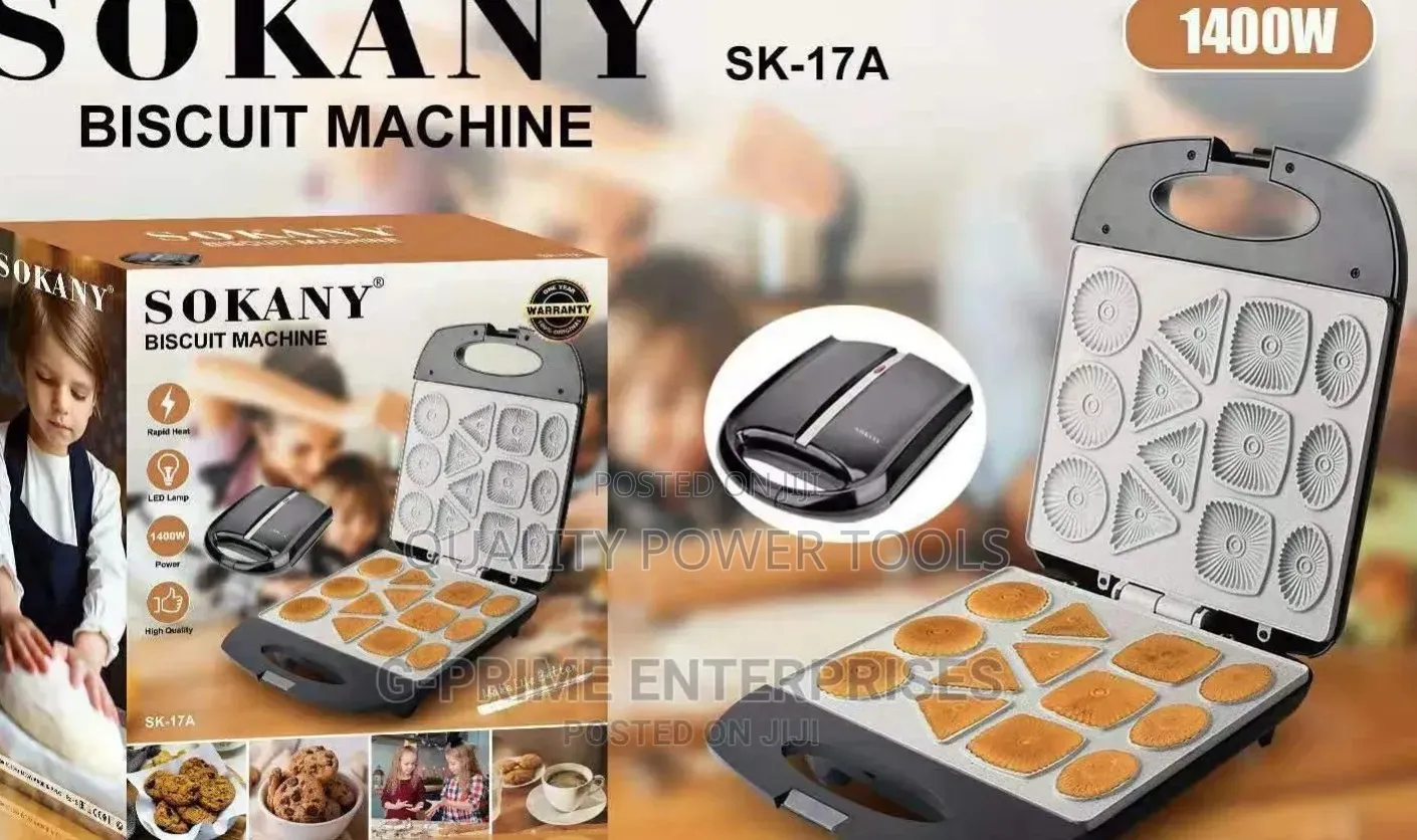 *Sokany Sk-17a Electric Biscuit/Cake Maker* .