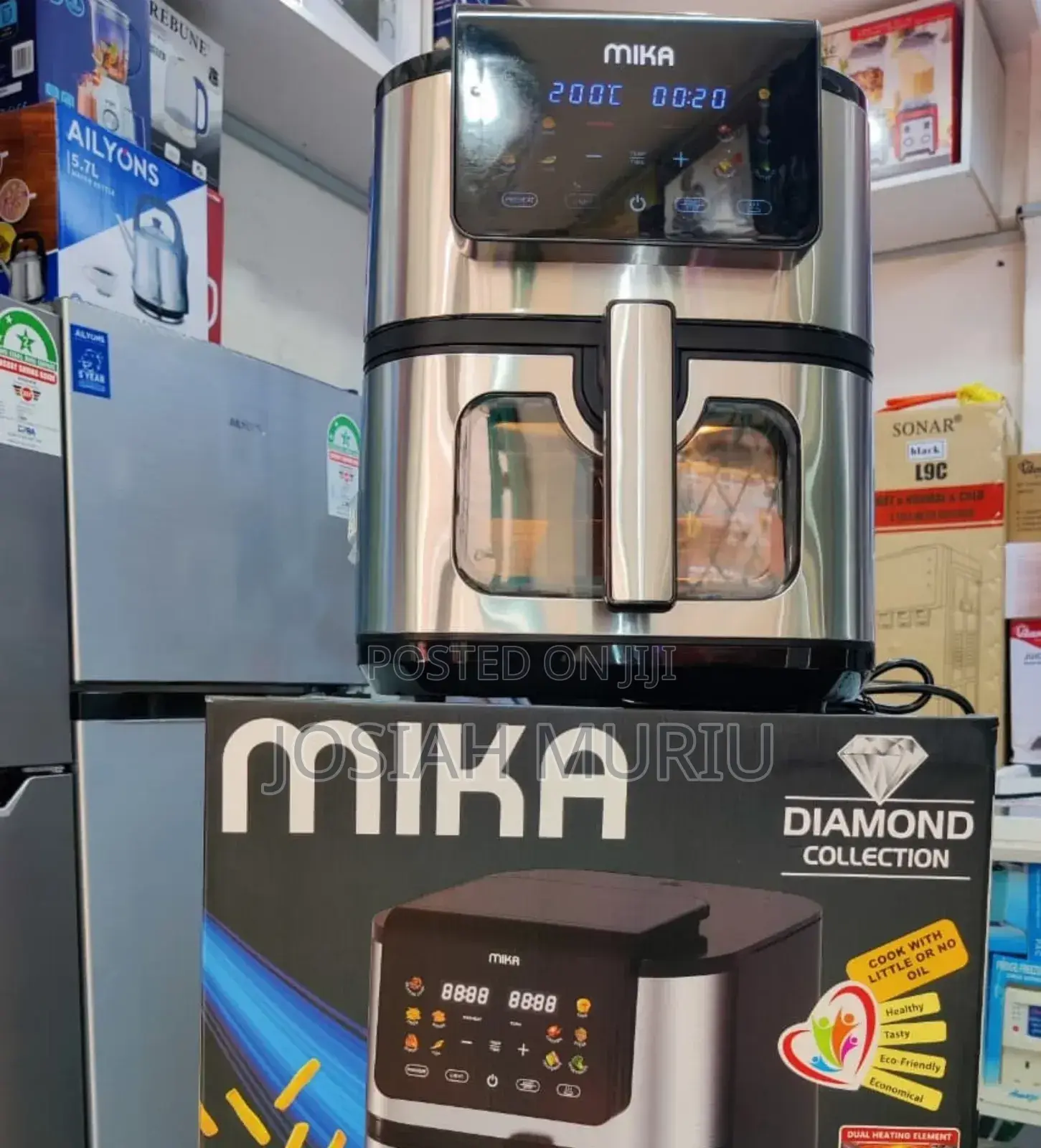 Mika Air Fryer Digital 8litres