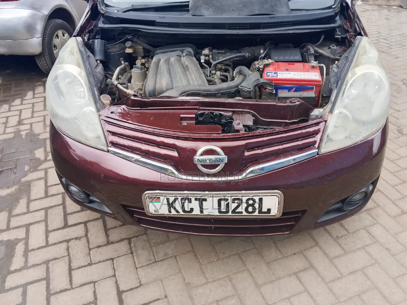 Nissan Note 2012 Burgundy