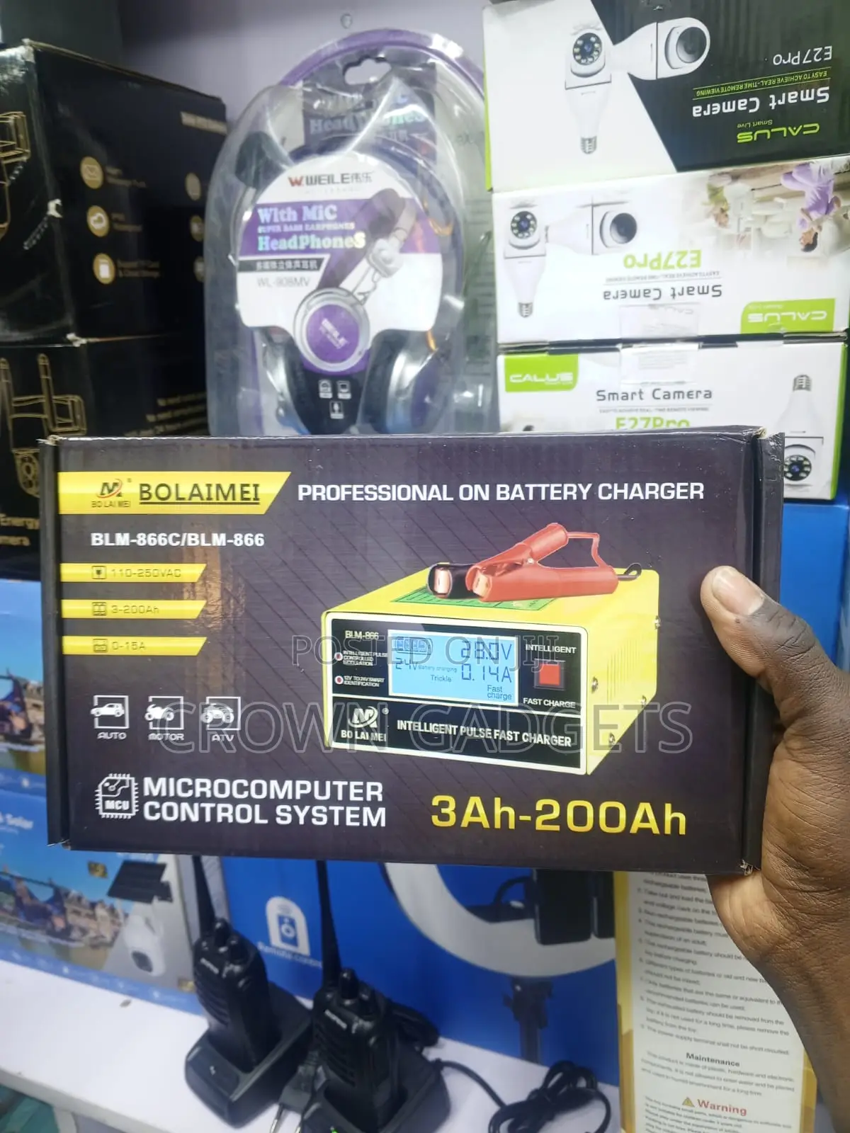 Bolaimei BLM-866c Digital Battery Charger With LCD Screen