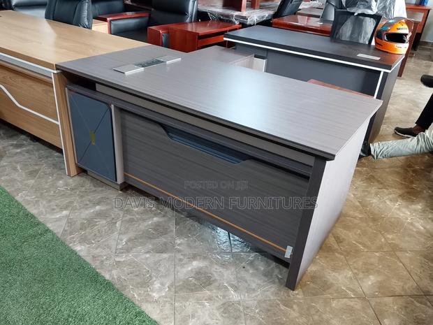 Modern Executive L-Shaped Office Desk