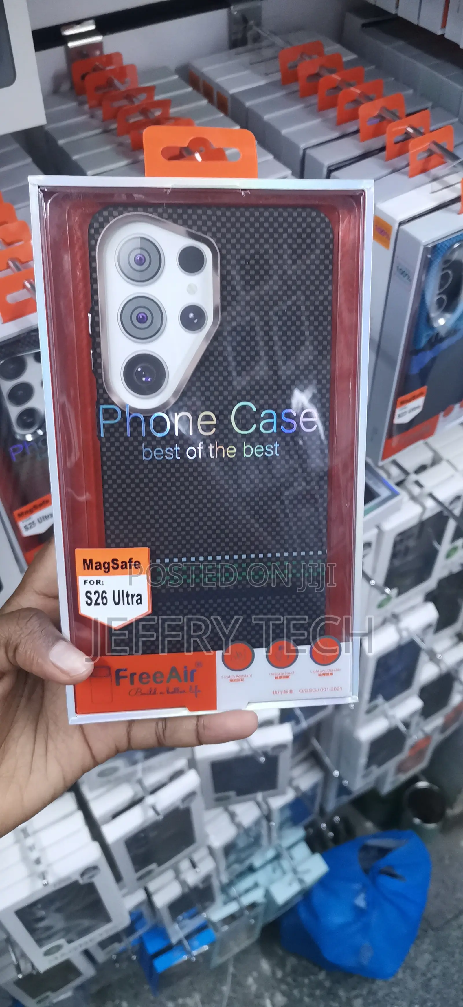 Freeair Magsafe Carbon Fiber Phone Case