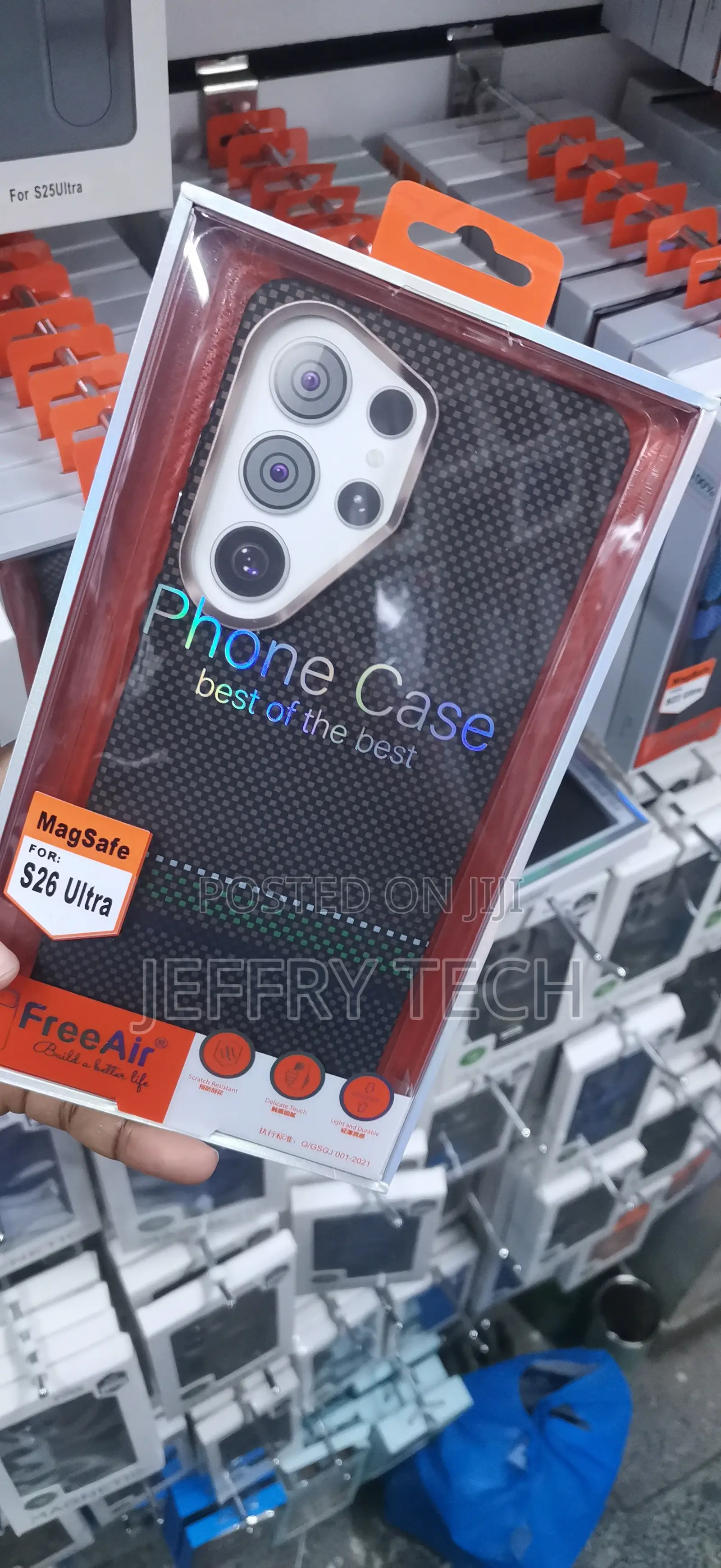 Freeair Magsafe Carbon Fiber Phone Case