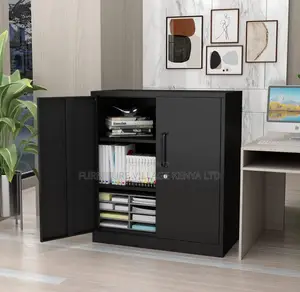 Durable 2-Door Credenza Cabinet