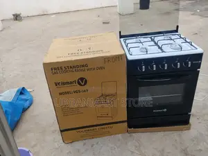 Volsmart 60x60 Family Size Cooker, 4 Gas Burner With an Oven