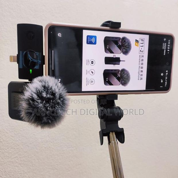 F11-2 Dual Mini Wireless Lavalier Microphone With Noise Reduction - thumbnail 4