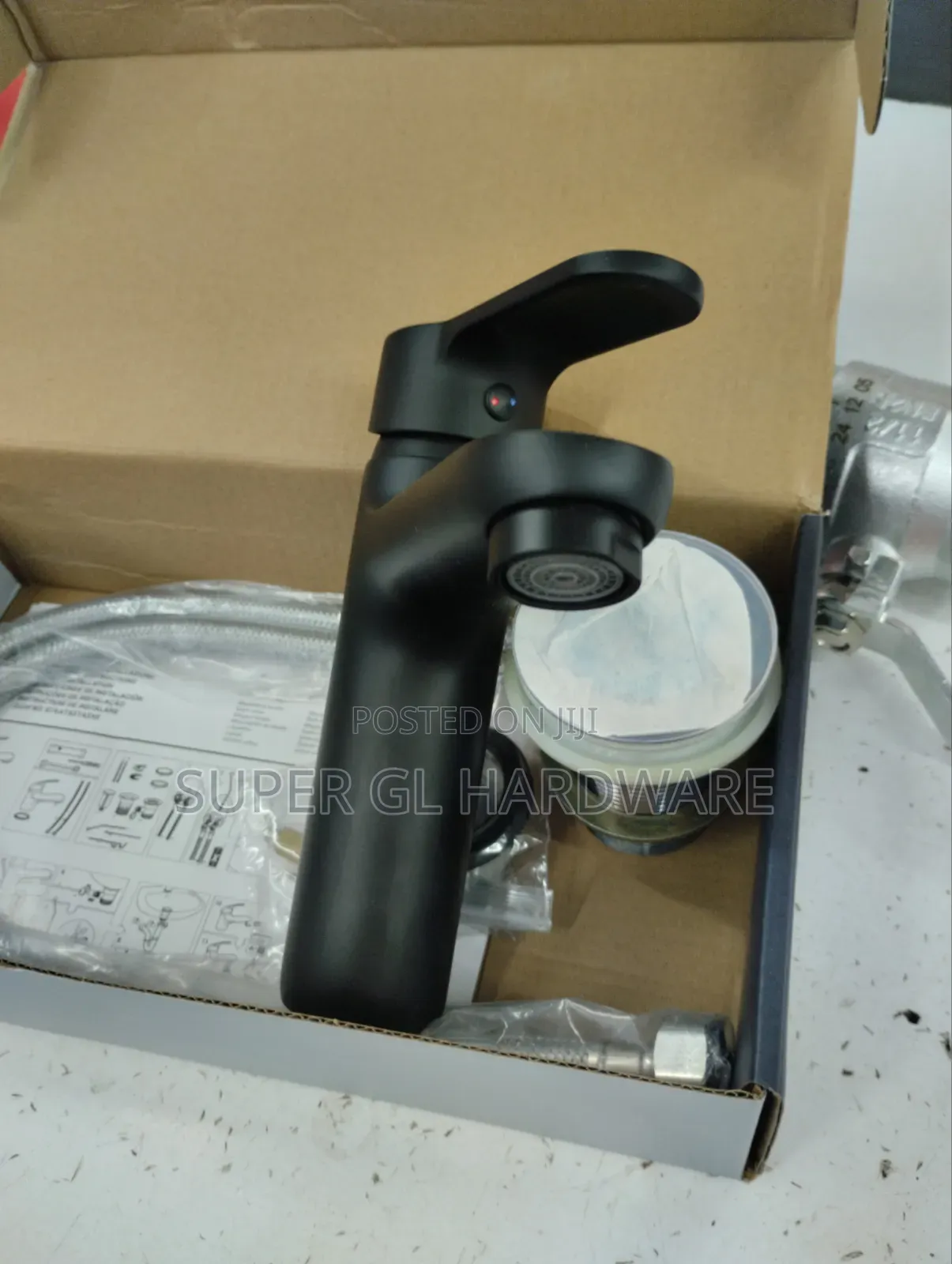 Matt Black Basin Mixer