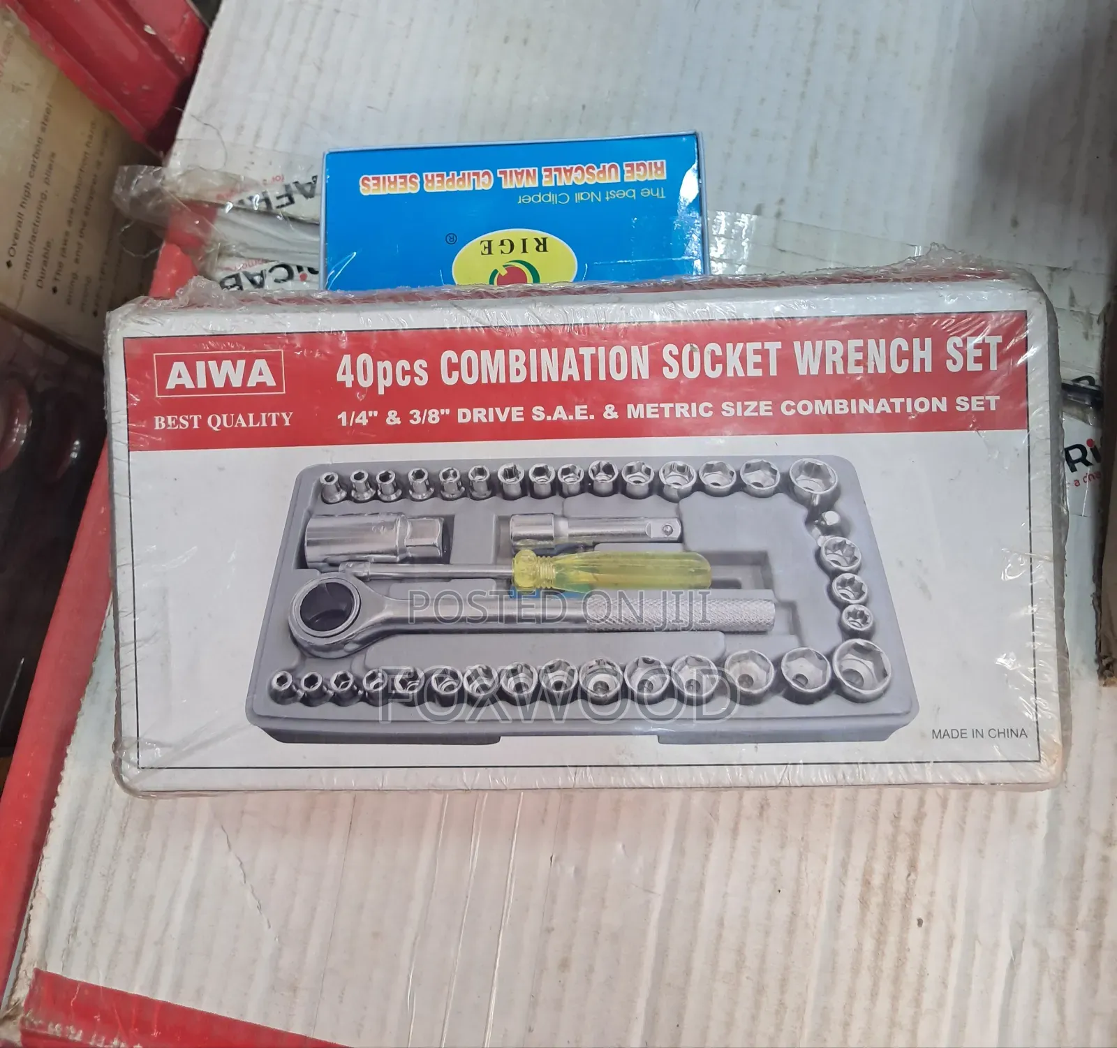40-Piece Combination Socket Wrench Set