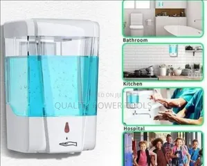 Wall-Mounted Automatic Hand Sanitizer and Soap Dispenser