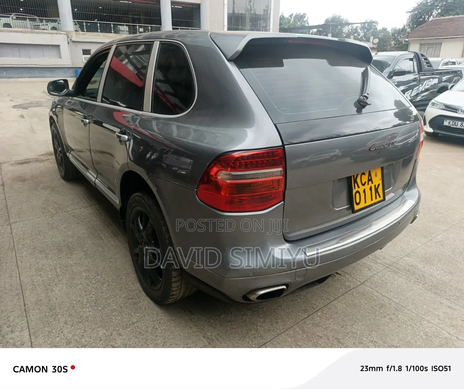 Porsche Cayenne 2008 Gray