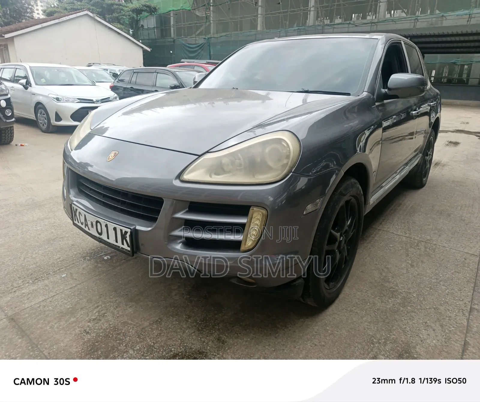 Porsche Cayenne 2008 Gray