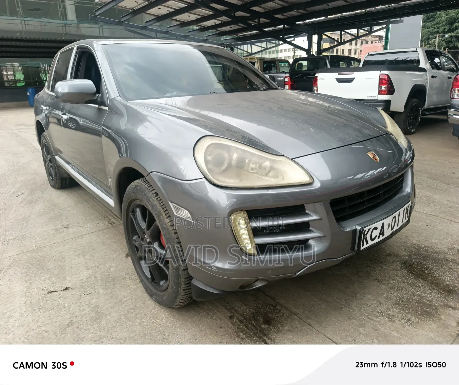 Porsche Cayenne 2008 Gray