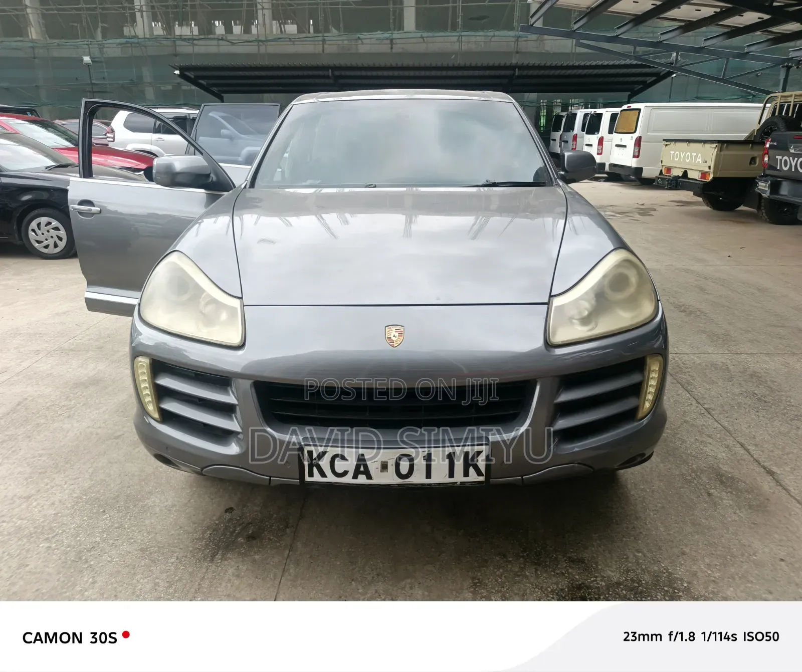 Porsche Cayenne 2008 Gray