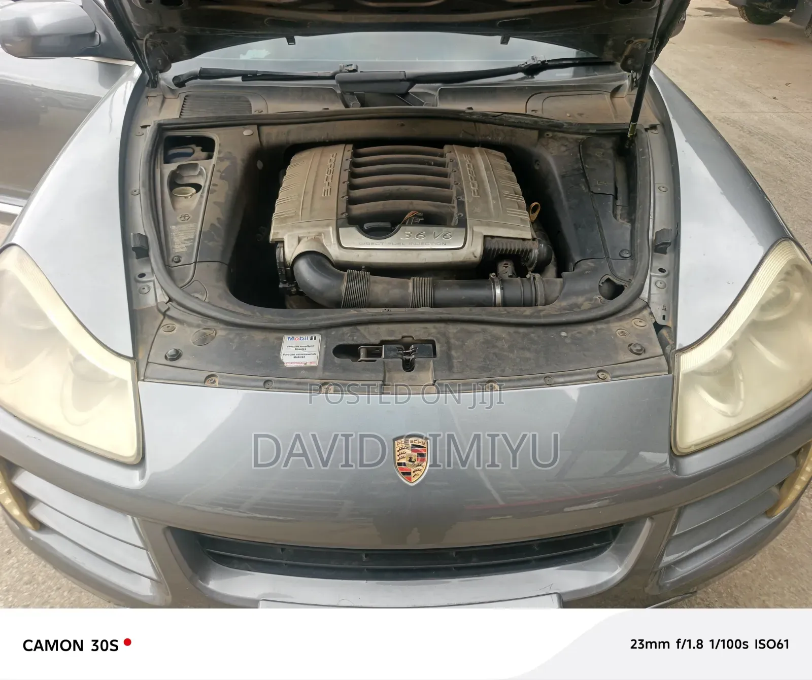 Porsche Cayenne 2008 Gray