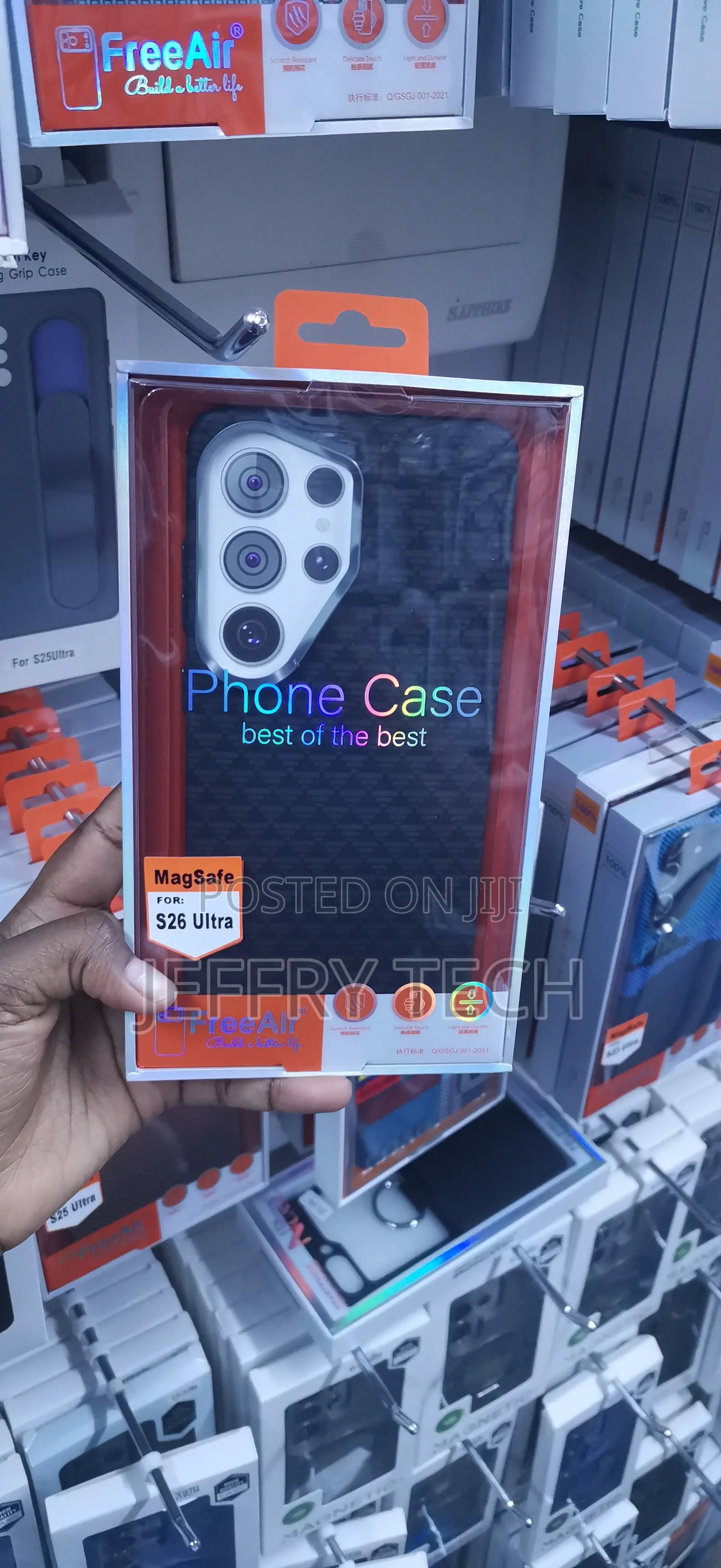 Freeair Carbon Fiber Case for the Samsung Galaxy S26 Ultra,