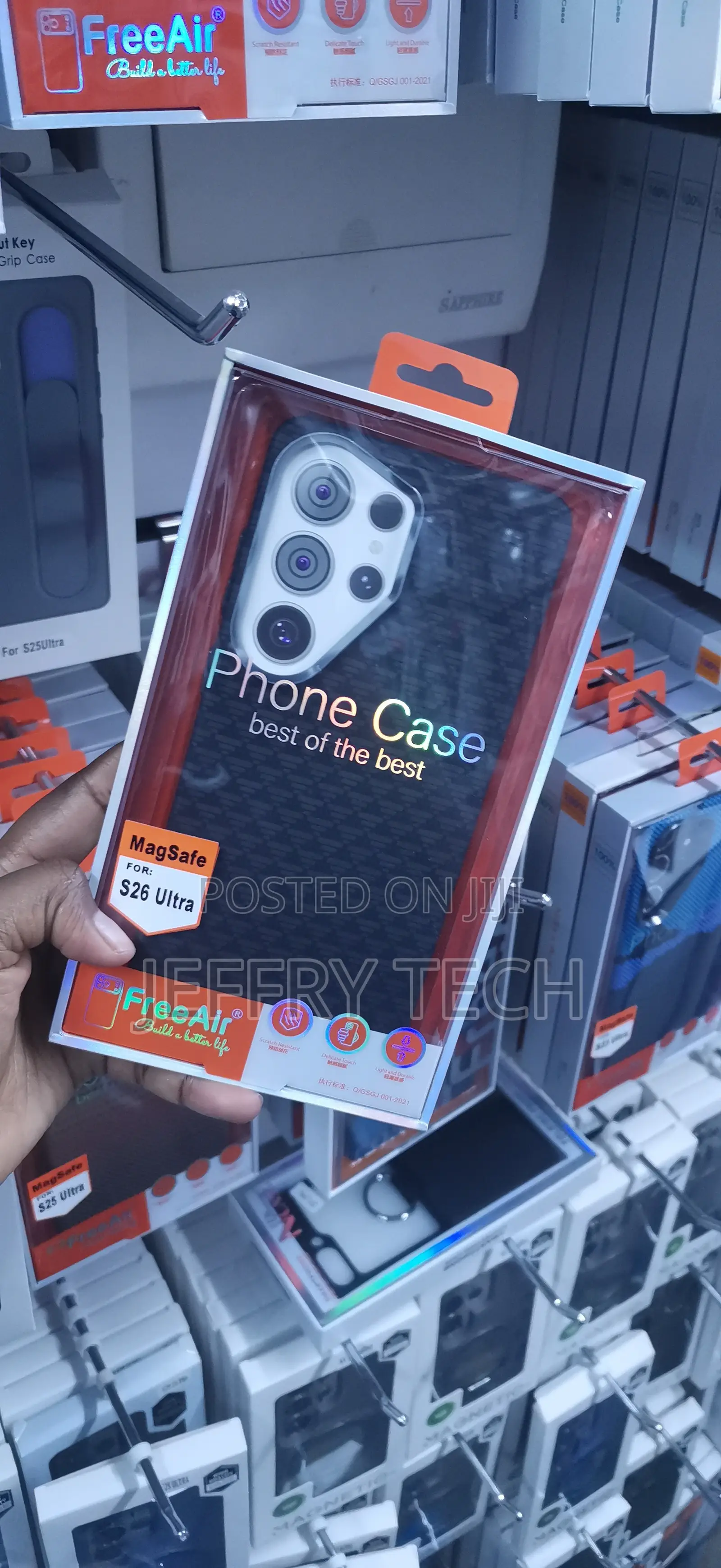 Freeair Carbon Fiber Case for the Samsung Galaxy S26 Ultra,