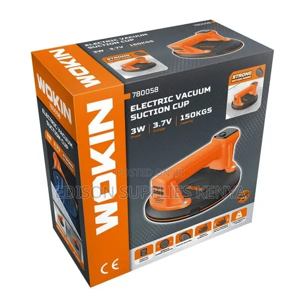 Wokin Electric Vacuum Suction Cup Glass Lifter Suck Dent Puller 150kg