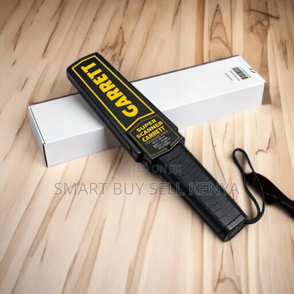 Ergonomic Grip Garret Super Scanner Hand- Held Metal Detector Scanner