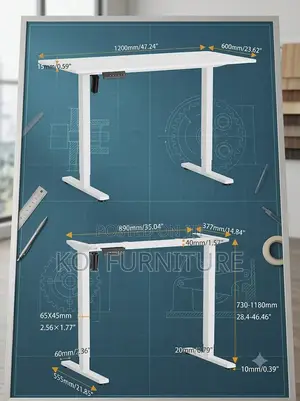 Office Desk; Ergonomic Adjustable Style Computer Table