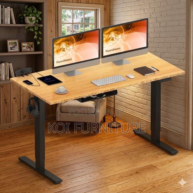 Office Desk; 1200mm Ergonomic Adjustable Style Computer Table - thumbnail 5