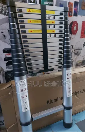 6.2-Meter Single Telescopic Aluminum Ladder