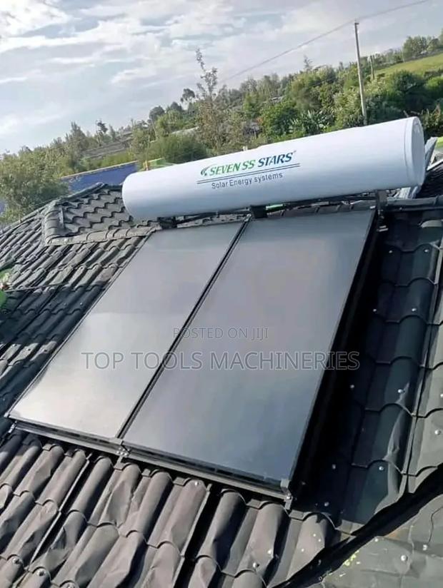 Seven Ss Water Heaters 200l Flat Panel White Tank